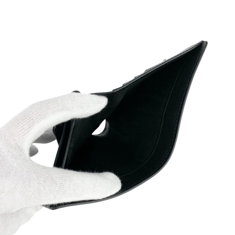 □未使用□ メゾンマルジェラ コンパクトウォレット 財布 二つ折り  