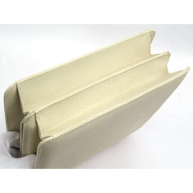 □美品□ モラビト ヴァンドーム ハンド バッグ ホワイト レザー  