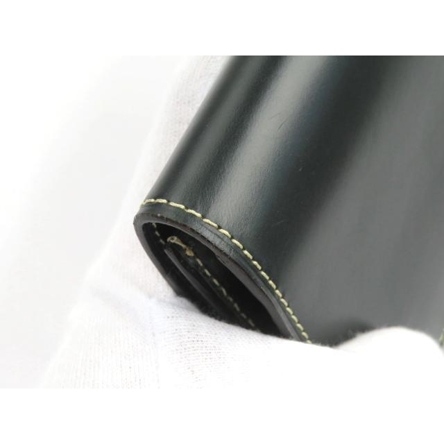 □美品□ ガンゾ 長財布 レザー ダークグリーン 【23118】 : LOOPLAND  