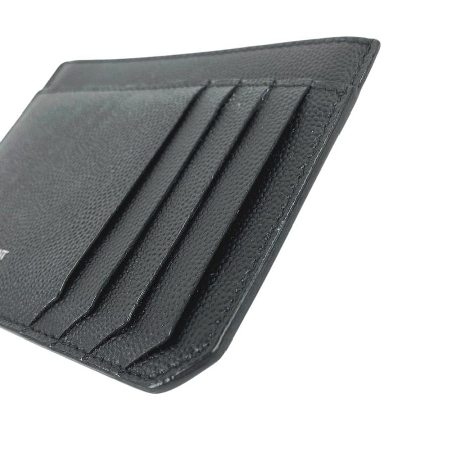 ■美品■　サンローラン パリ カードケース パスケース カーフ レザー ブラック 207914 箱 【235146】★ SAINT LAURENT - □美品□ サンローラン パリ カードケース パスケース