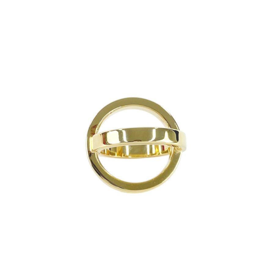 ◆SALE◆　■未使用■　エルメス スカーフ リング コスモス ファッション 丸 円 ゴールド GP 【239748】◇ |  | 02