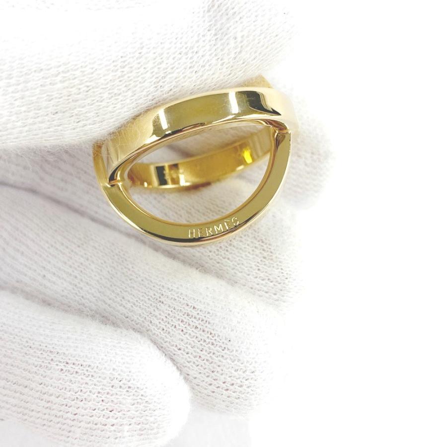 ◆SALE◆　■未使用■　エルメス スカーフ リング コスモス ファッション 丸 円 ゴールド GP 【239748】◇ |  | 03