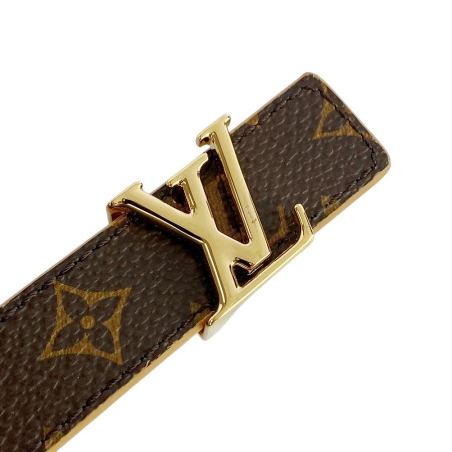 □新同□ ルイヴィトン サンチュール イニシャル ベルト モノグラム