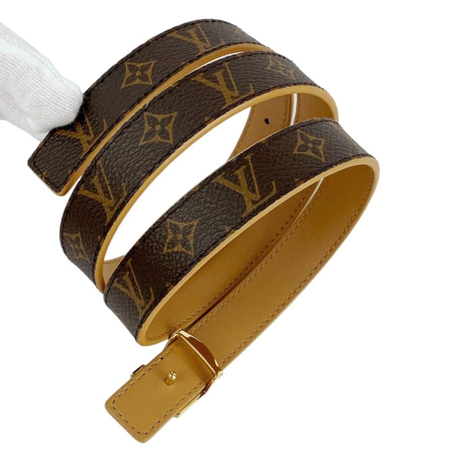 □新同□ ルイヴィトン サンチュール イニシャル ベルト モノグラム