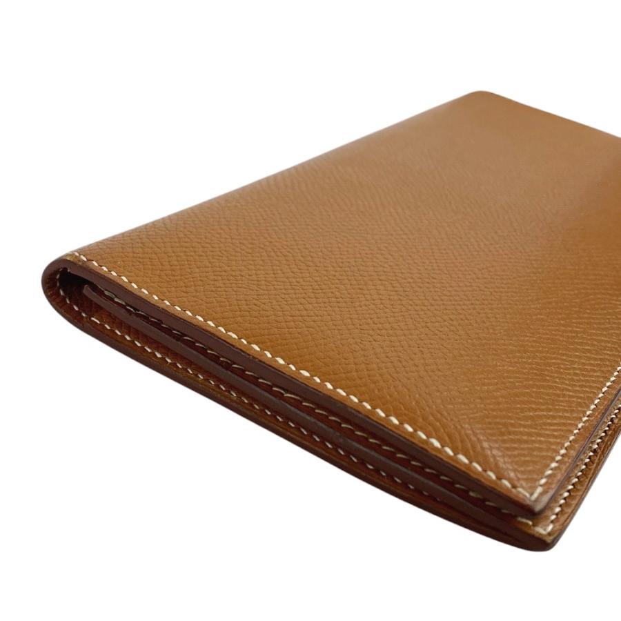 ◆SALE◆　■美品■　エルメス メンデル 長財布 財布 札入れ エプソン ゴールド □L刻 【246289】□ ◇SALE◇ □美品□ エルメス メンデル 長財布 財布 札入れ エプソン