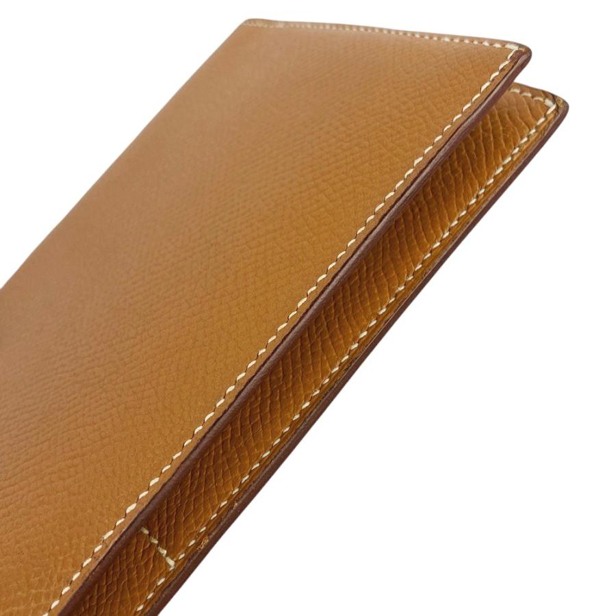 ◆SALE◆　■美品■　エルメス メンデル 長財布 財布 札入れ エプソン ゴールド □L刻 【246289】□ HERMES - ◇SALE◇ □美品□ エルメス メンデル 長財布 財布 札入れ