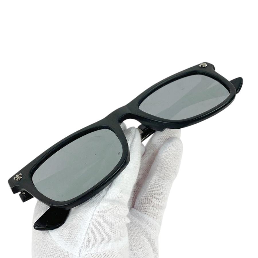 ■中古■　クロムハーツ FRUM2 サングラス メガネ 眼鏡 ブラック チタン ラバー 【265334】◇ □中古□ クロムハーツ FRUM2 サングラス メガネ 眼鏡 ブラック チタン