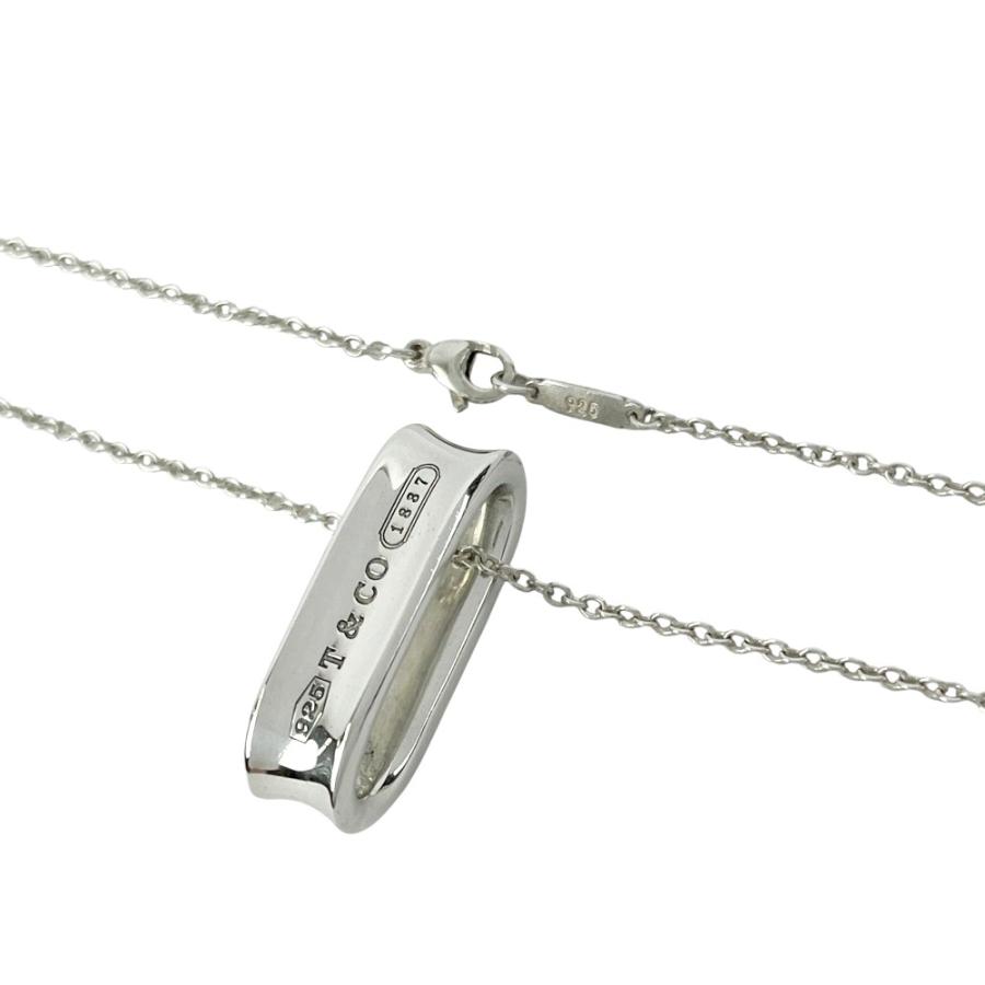 ティファニー ■美品■ オーバルループ ネックレス ペンダント アクセサリー シルバー SV925 【26625】12