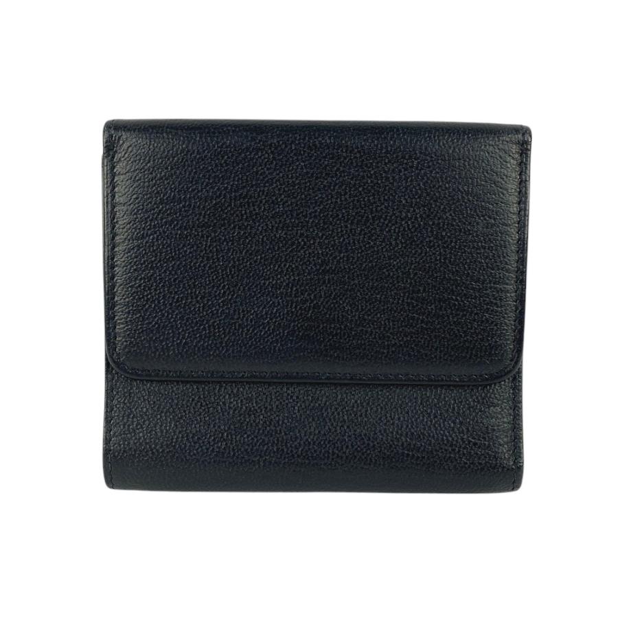 □中古□ シャネル 2つ折り財布 コンパクト ココ カーフ レザー  