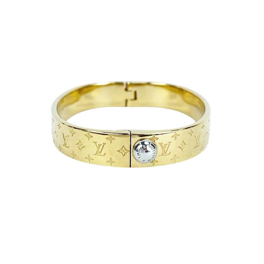 ルイヴィトン ■美品■ カフ ナノグラム バングル ブレスレット GP ゴールド M00251 #S 【26901】13 |  | 02