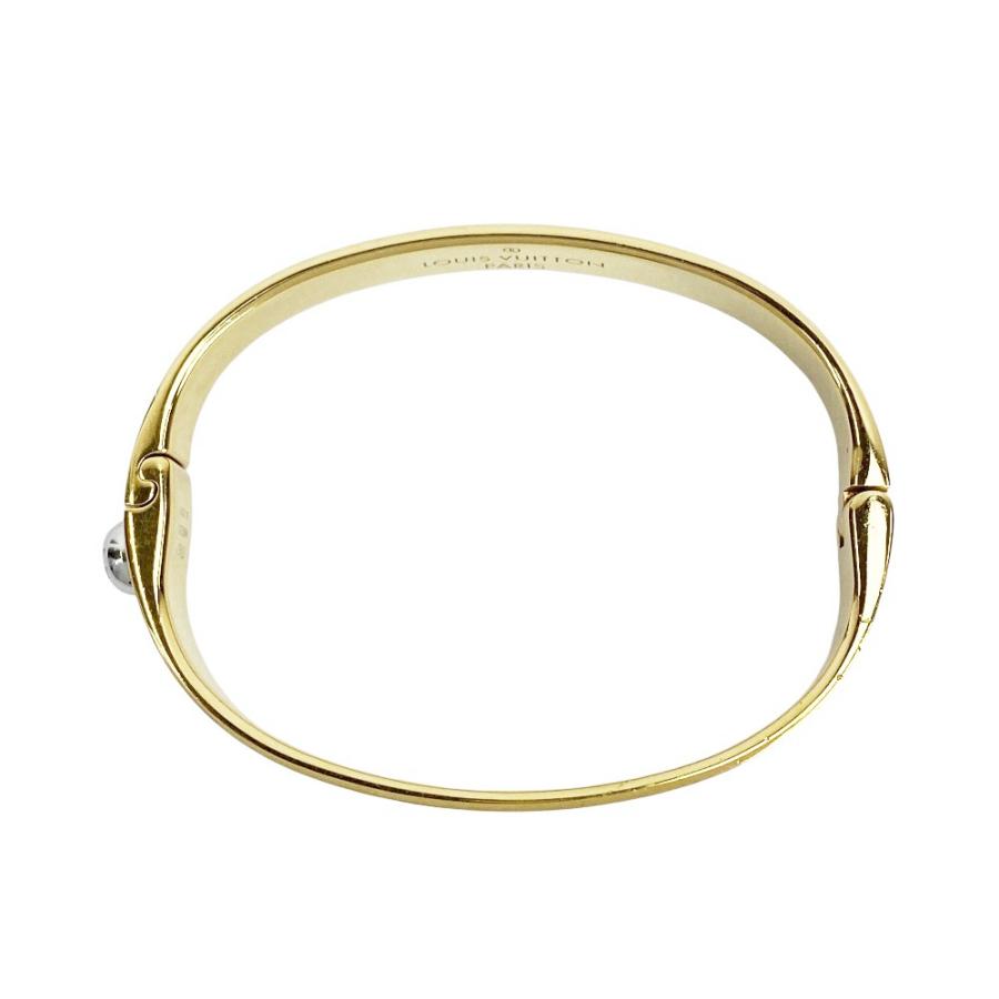 ルイヴィトン ■美品■ カフ ナノグラム バングル ブレスレット GP ゴールド M00251 #S 【26901】13 |  | 07
