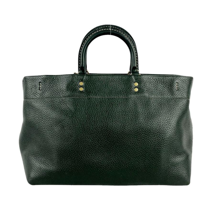 □美品□ コーチ ローグ 31 トート バッグ 2way ペブル グラブタン