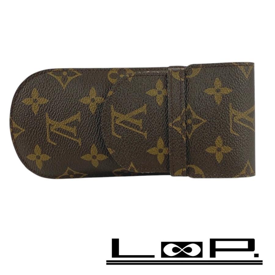 ■美品■　ルイヴィトン エテュイ リュネット メガネ サングラス ケース モノグラム ブラウン M62962 箱 【289477】8 | 