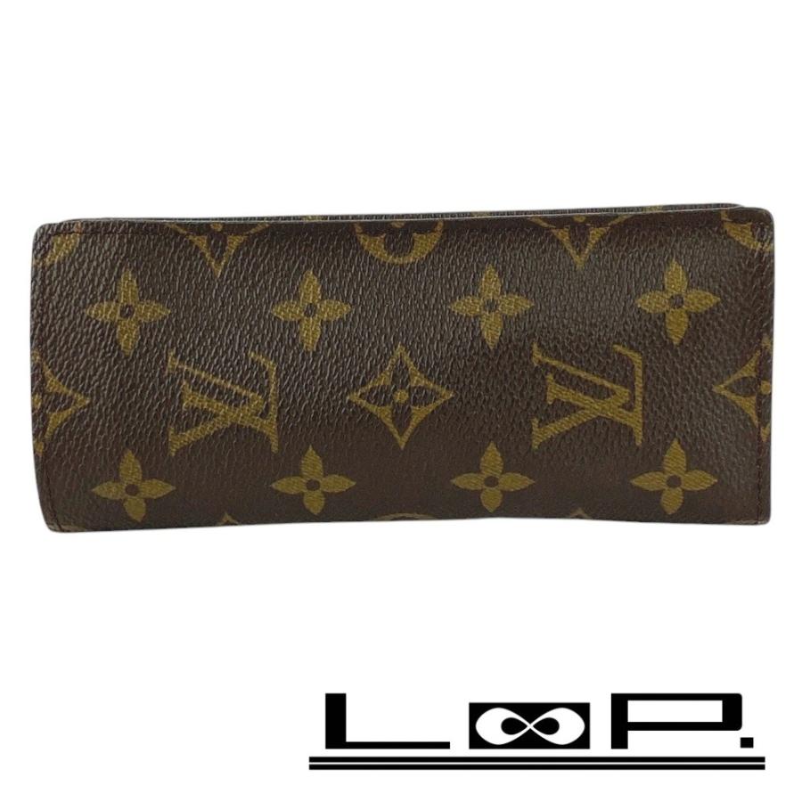 ■未使用■　ルイヴィトン エテュイ リュネット メガネ サングラス ケース モノグラム ブラウン M62962 箱 【289590】8 | 