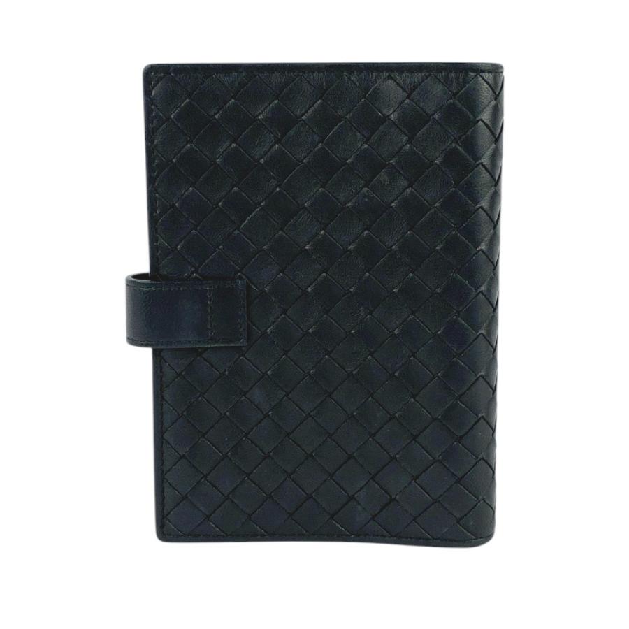 SALE!!!!■美品■　ボッテガヴェネタ 手帳カバー 6穴 イントレチャート レザー ブラック Z00901 【291579】8 |  | 01