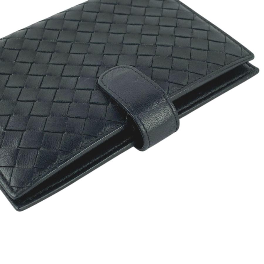SALE!!!!■美品■　ボッテガヴェネタ 手帳カバー 6穴 イントレチャート レザー ブラック Z00901 【291579】8 |  | 03