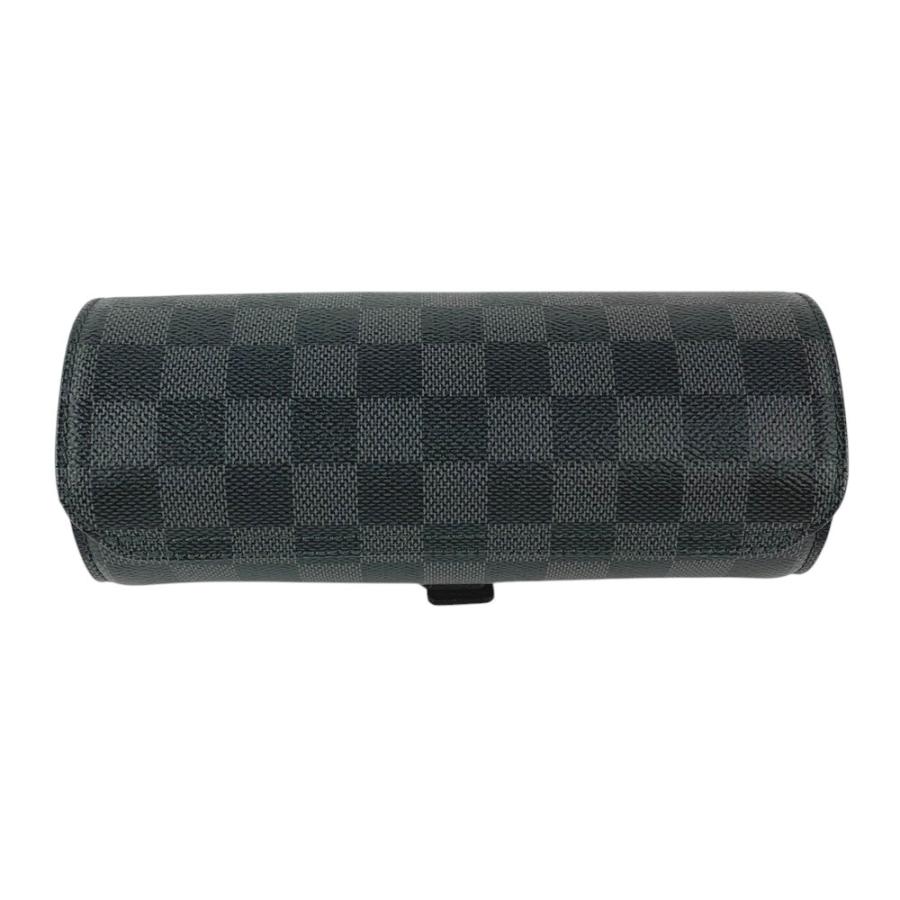 ■新同■　ルイヴィトン エテュイ3 モントル 時計 アクセサリー ケース ダミエ グラフィット N41137 【292491】1 |  | 01