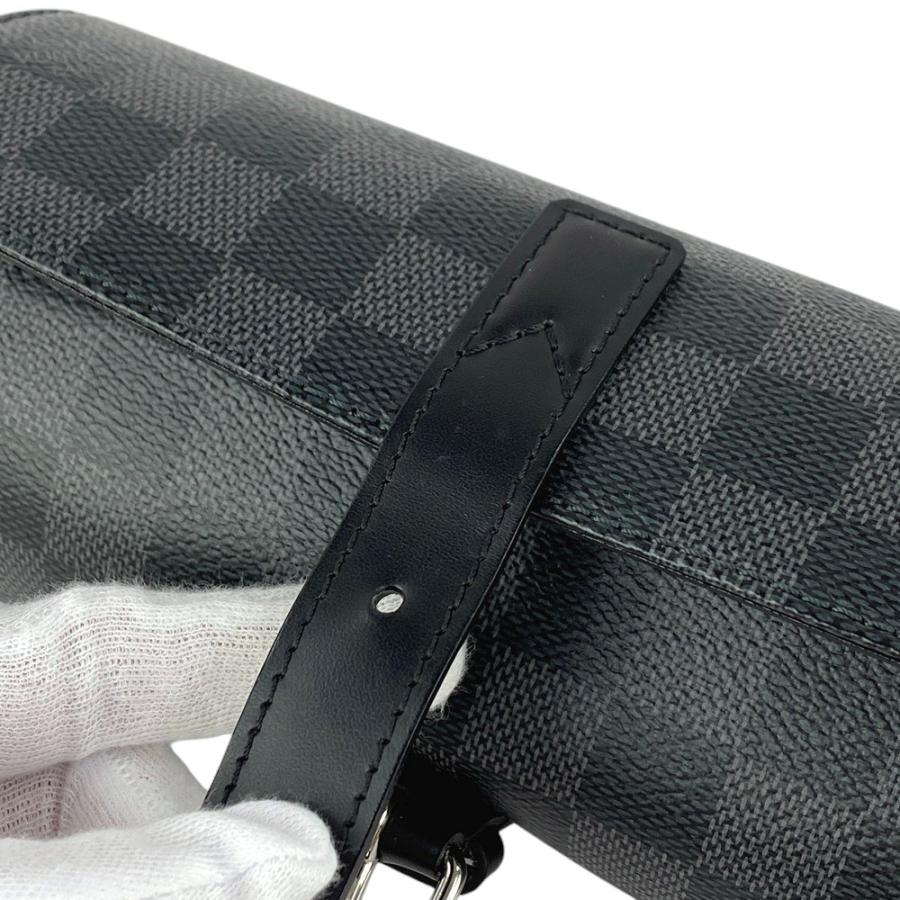 ■新同■　ルイヴィトン エテュイ3 モントル 時計 アクセサリー ケース ダミエ グラフィット N41137 【292491】1 |  | 04