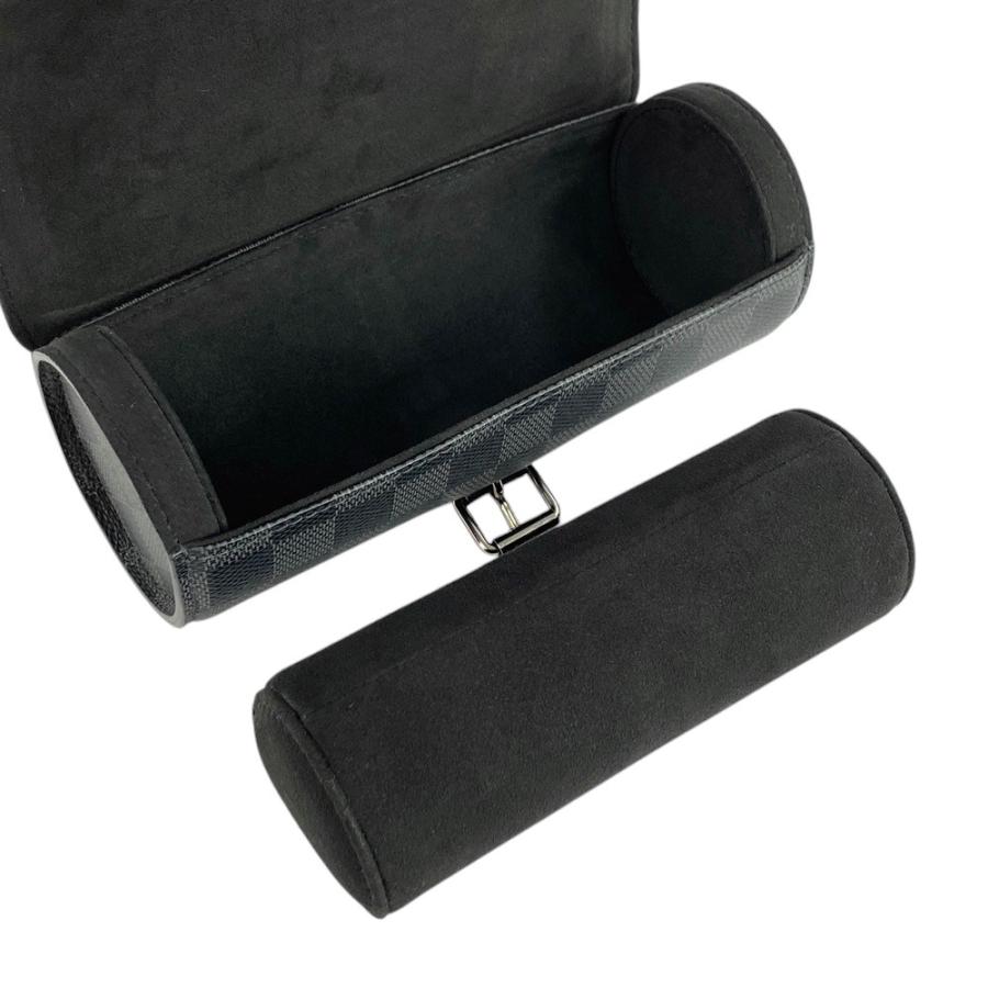 ■新同■　ルイヴィトン エテュイ3 モントル 時計 アクセサリー ケース ダミエ グラフィット N41137 【292491】1 |  | 08