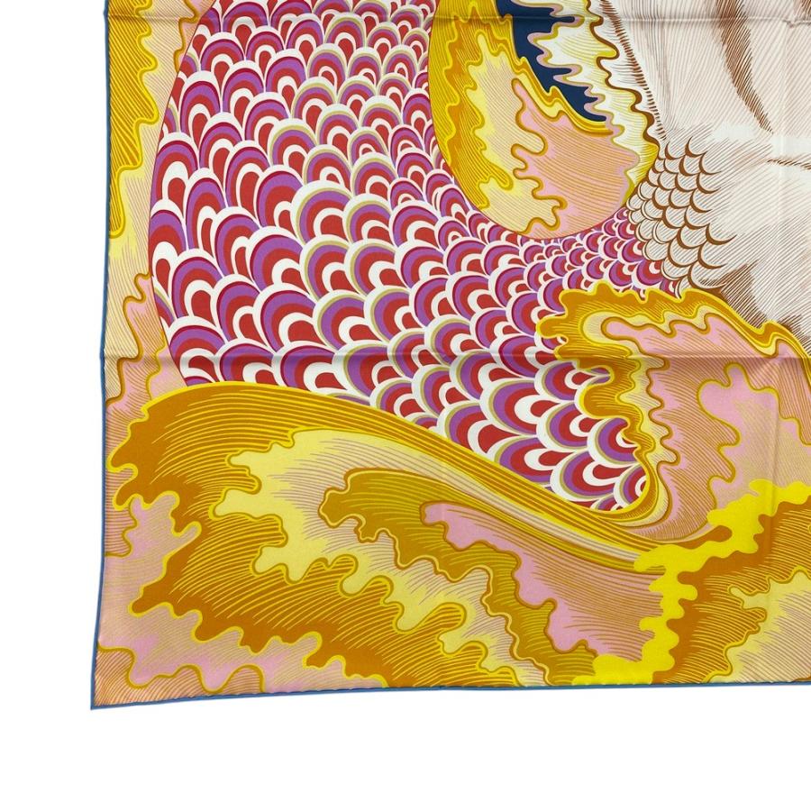 □未使用□ エルメス カレ90 スカーフ CHEVAL SIRENE シュバル