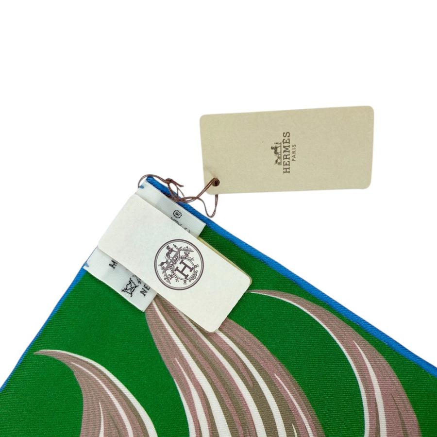 □未使用□ エルメス カレ90 スカーフ CHEVAL SIRENE シュバル