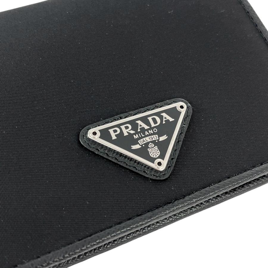 ◇SALE◇ □新同□ プラダ 二つ折り 財布 コンパクト テスート