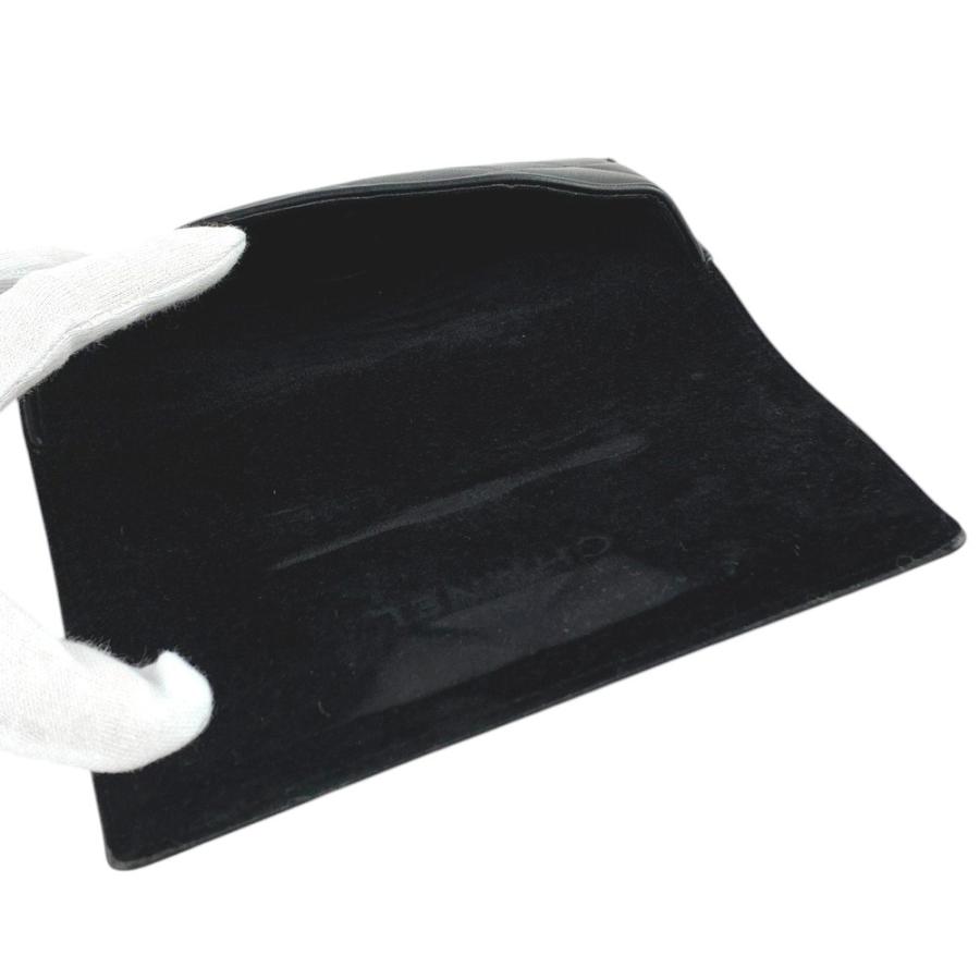 □美品□ シャネル サングラス メガネ ココ ラインストーン ブラック  