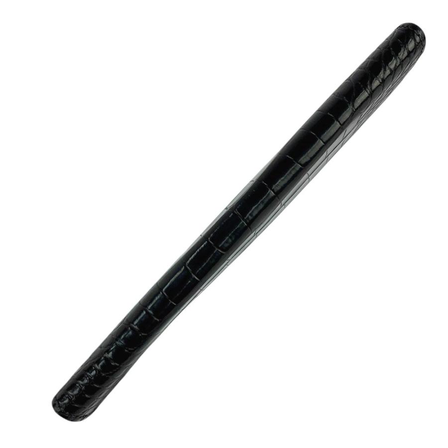 ■中古■　エルメス MC2 フレミング 長財布 アリゲーター クロコ ブラック U刻 【307997】1 □中古□ エルメス MC2 フレミング 長財布 アリゲーター クロコ