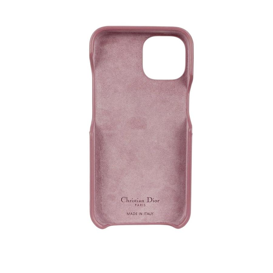 ◆SALE◆　■美品■　 ディオール レディ ディオール カナージュ iPhone 12 pro スマホ ケース レザー ピンク ゴールド 【308925】6 |  | 01