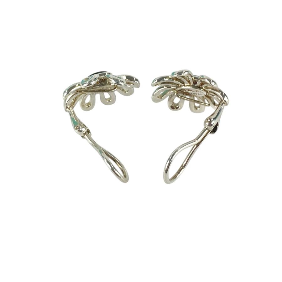 ■美品■　ティファニー パロマピカソ デイジー イヤリング シルバー SV925 オニキス 箱 【309229】8 |  | 06