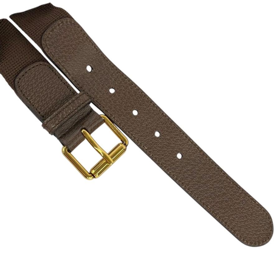 ◆SALE◆　■新同■100周年■　グッチ ベルト ボディ バッグ レザーブラウン 【310041】1 |  | 07