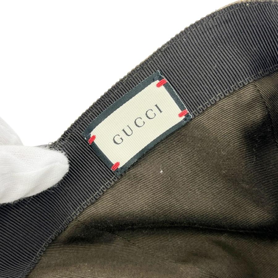 グッチ ■中古■ ウェブストライプ ベースボール キャップ 帽子 ファッション GGキャンバス ブラウン 200035 #M58 【31141】11 |  | 06