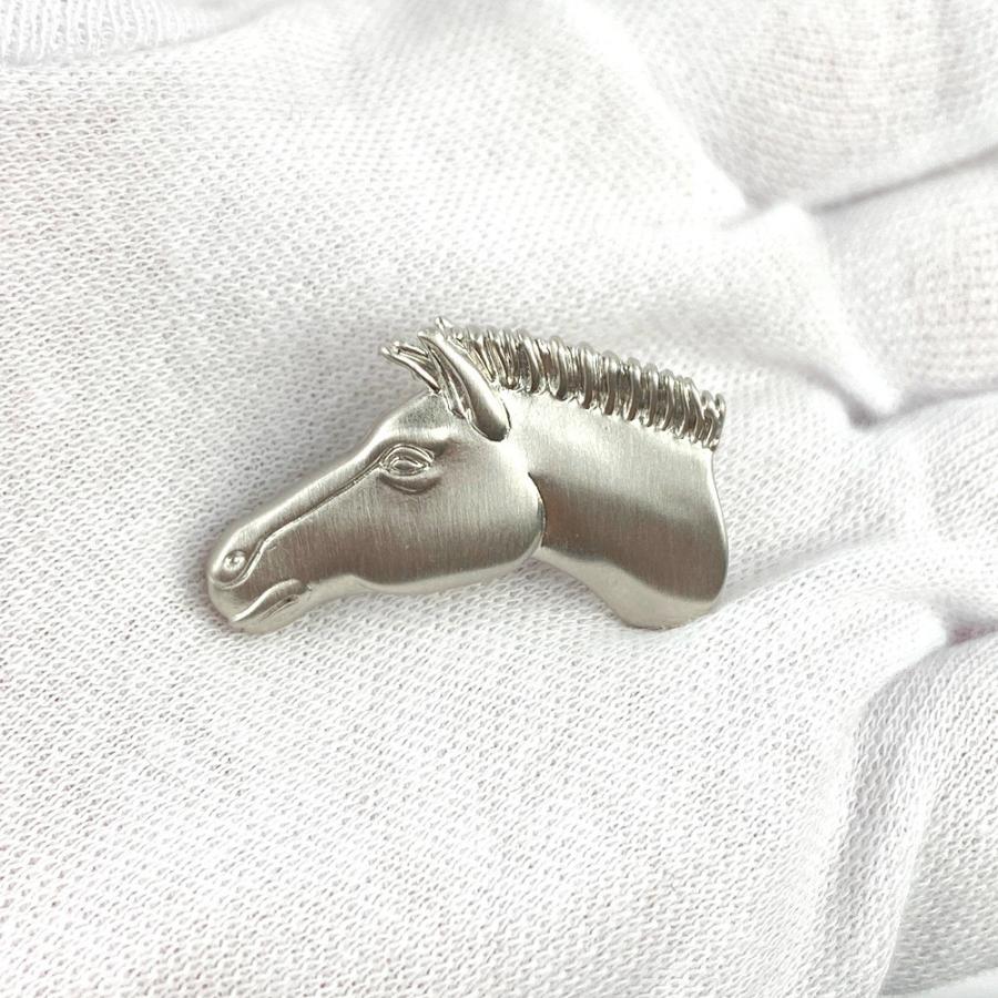 ■未使用■　エルメス ブローチ ホース 馬 アニマル モチーフ SS シルバー 箱 【312137】8 |  | 05