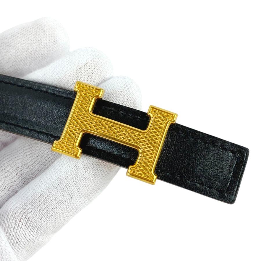 □美品□ エルメス ベルト ミニコンスタンス ギロッシュ ギローシュ H