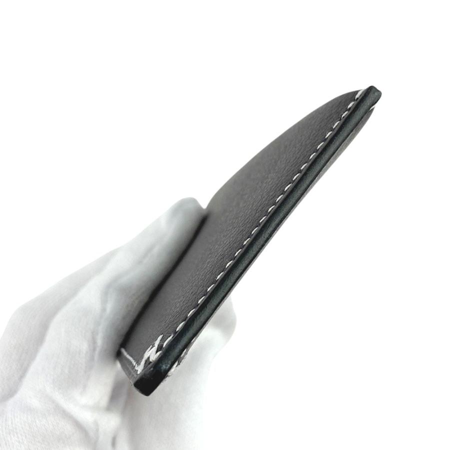 ■新同■　エルメス アッシュセリエ ベルソ カード ケース財布 エバーカラー ブラック ネイビー B刻 箱 【317682】3 □新同□ エルメス アッシュセリエ ベルソ カード ケース財布 エバー