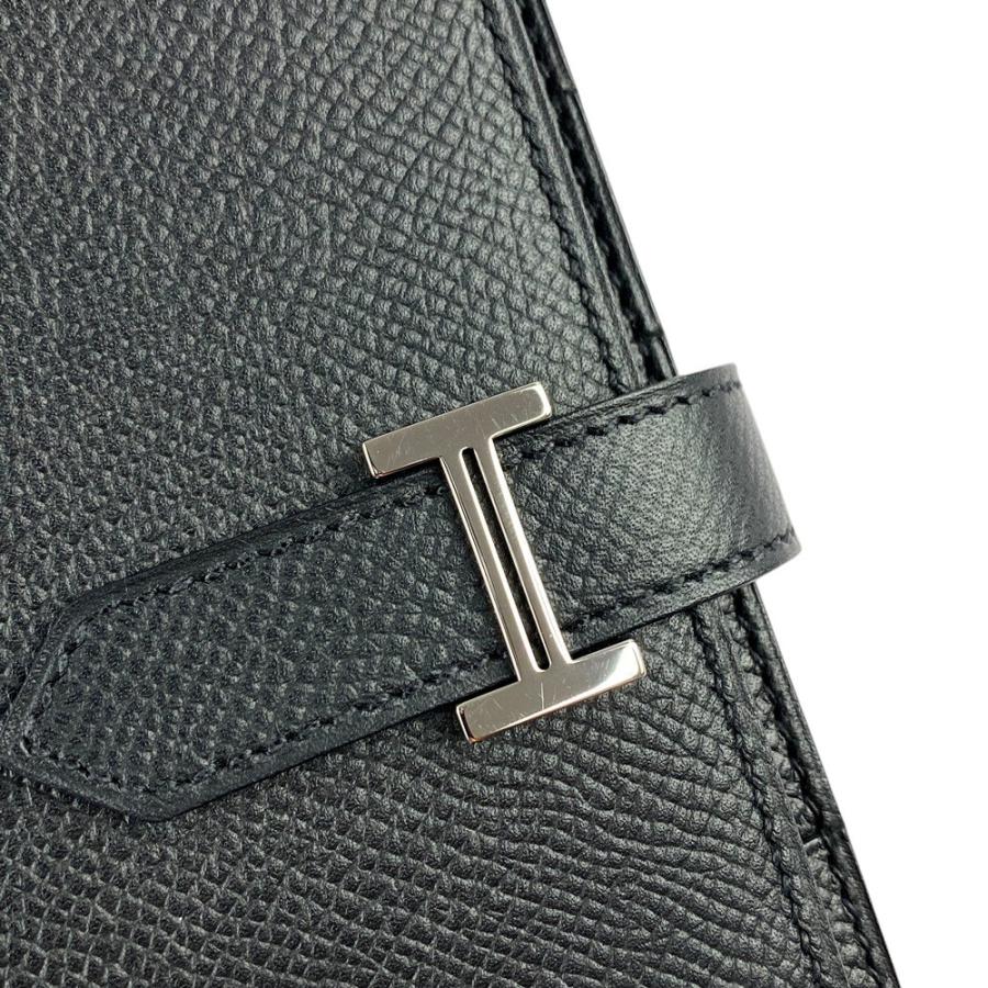 ■未使用■　エルメス ベアンスフレ 長財布 財布 エプソン ブラック O刻 箱 【317736】3 □未使用□ エルメス ベアンスフレ 長財布 財布 エプソン ブラック O刻