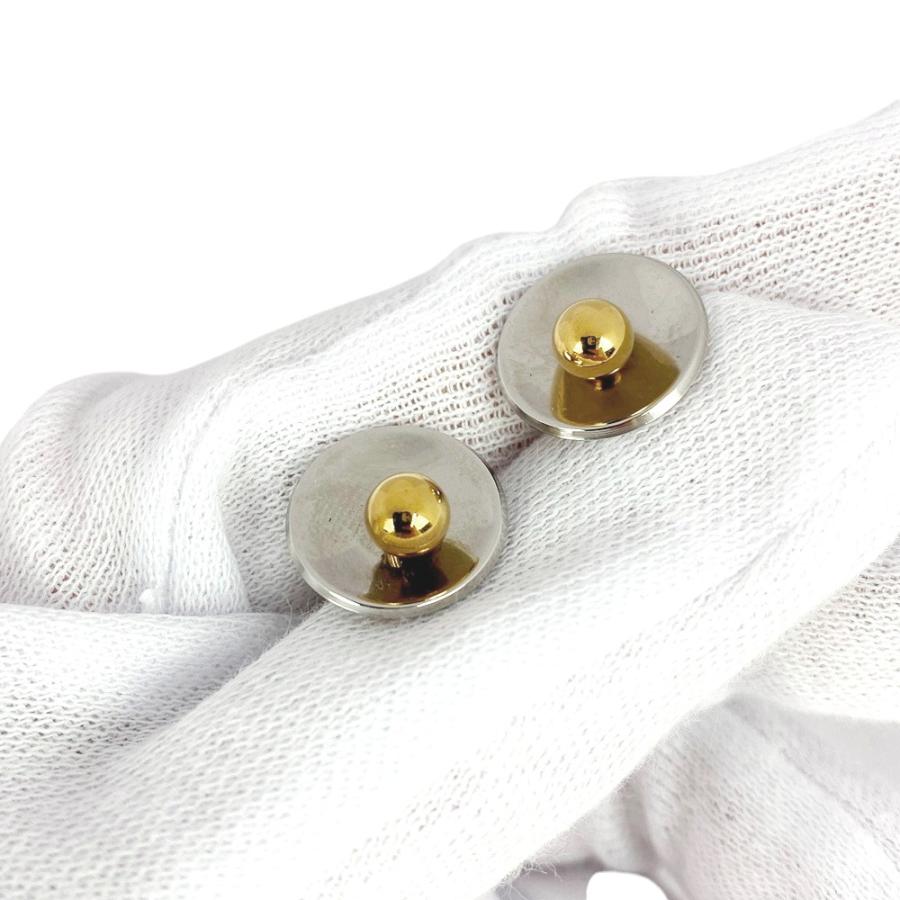 ■美品■　ルイヴィトン カフス アクセサリー ビジネス スーツ OR & A CIER SS YG 750 シルバー ゴールド 6.5g 【318245】3 |  | 05