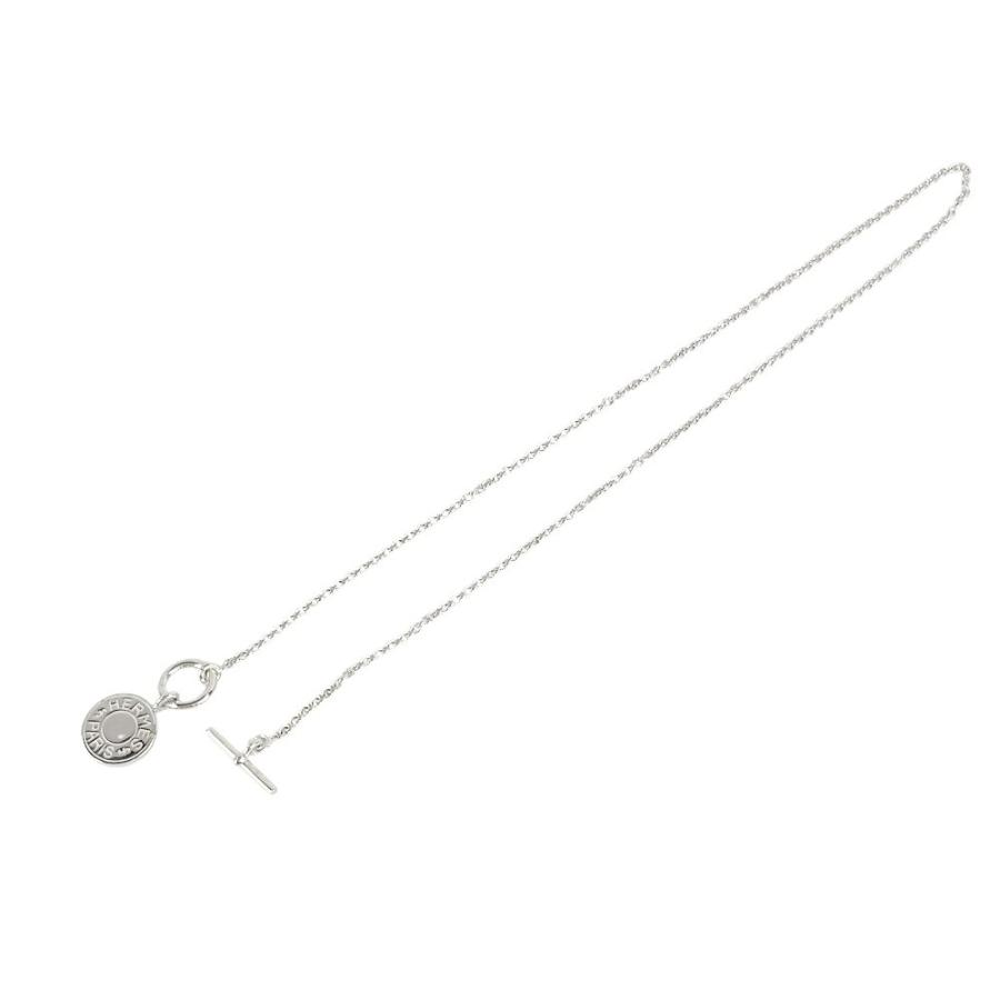 エルメス セリエ チェーンネックレス ペンダント アミュレット シルバー □新同□磨き済□ エルメス セリエ チェーンネックレス