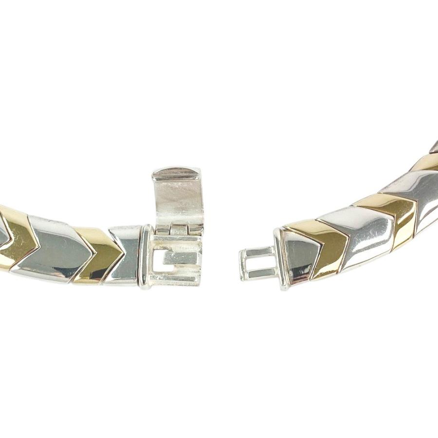 ■美品■ヴィンテージ■　ティファニー ネックレス チョーカー コンビ シルバー ゴールド SV 925 K18 YG 750 箱 【323423】1 |  | 04