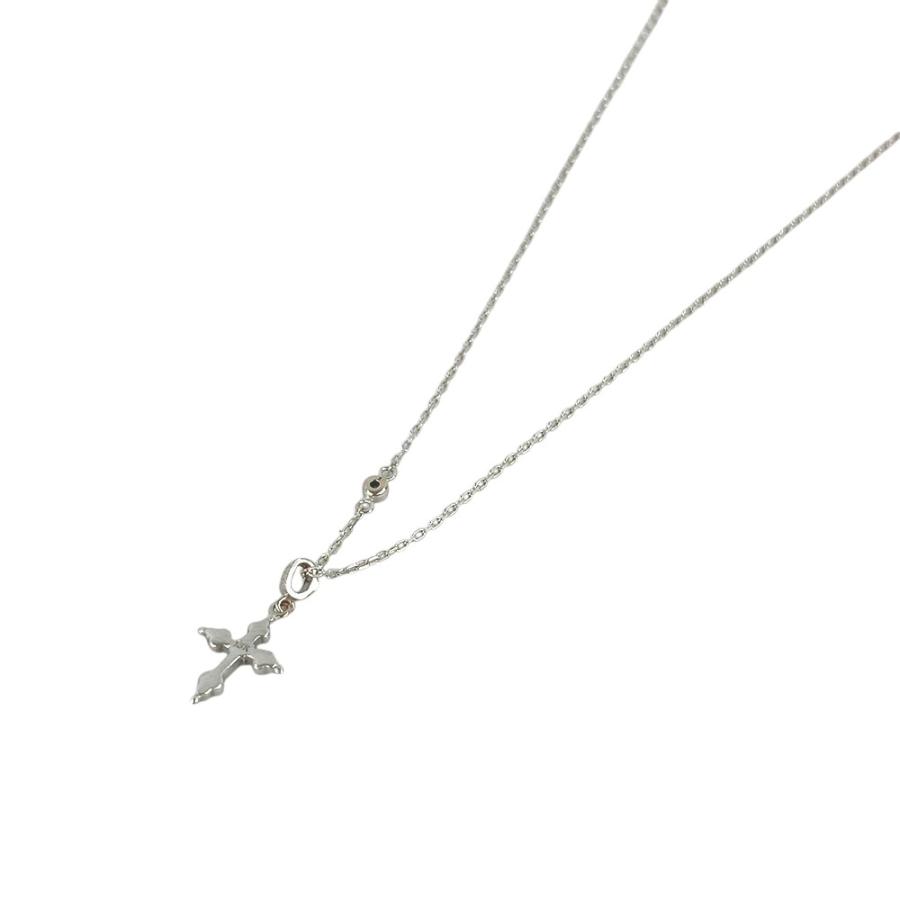 ■美品■　ローリーロドキン ネックレス アクセサリー シルバー WG K18 1.9g 【325311】3 |  | 01