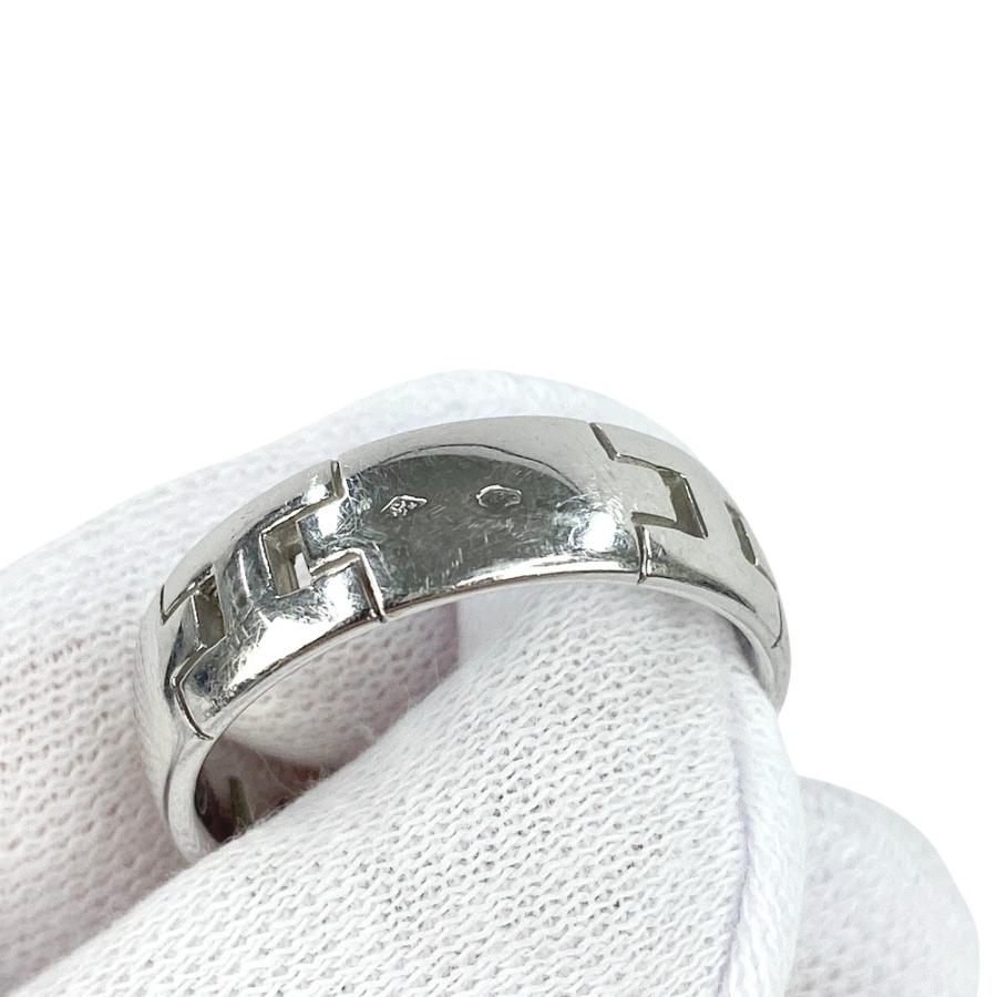 □美品□ エルメス ヘラクレス リング 指輪 アクセサリー WG 750 