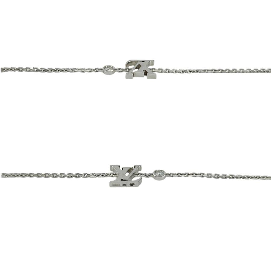 ルイヴィトン ■美品■ イディール ブロッサム LV ペンダント ネックレス 750WG K18 ダイヤ シルバー Q93653 4.2g 箱【32612】5 |  | 03
