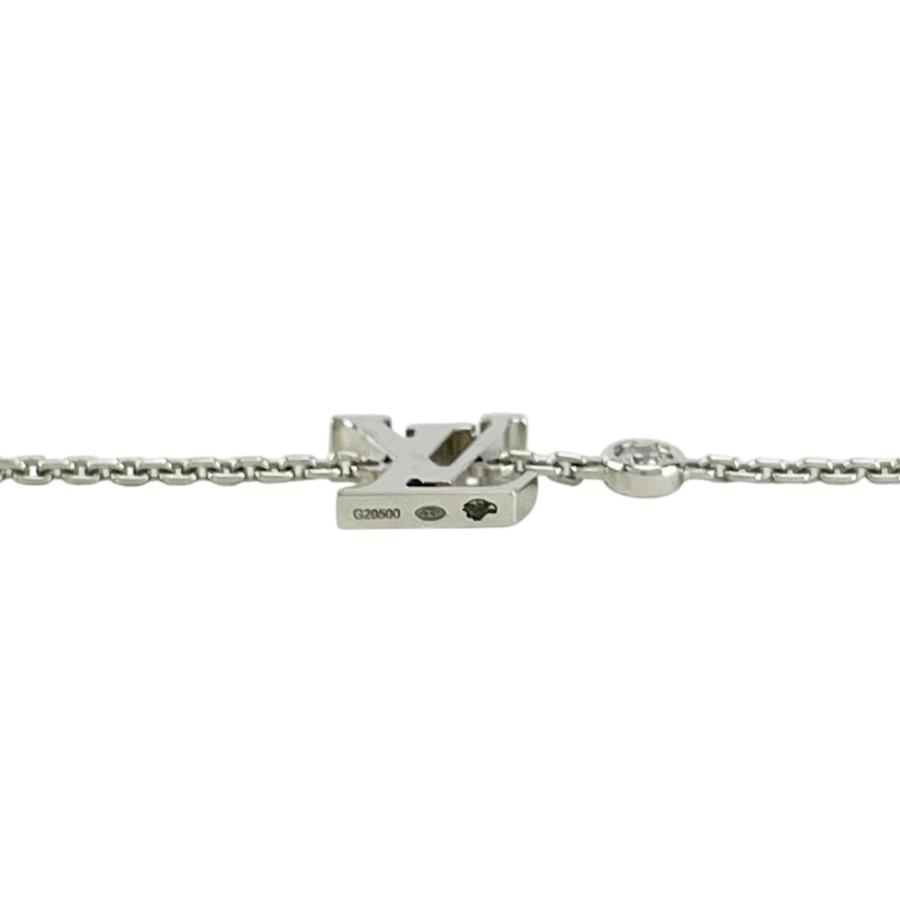 ルイヴィトン ■美品■ イディール ブロッサム LV ペンダント ネックレス 750WG K18 ダイヤ シルバー Q93653 4.2g 箱【32612】5 |  | 07