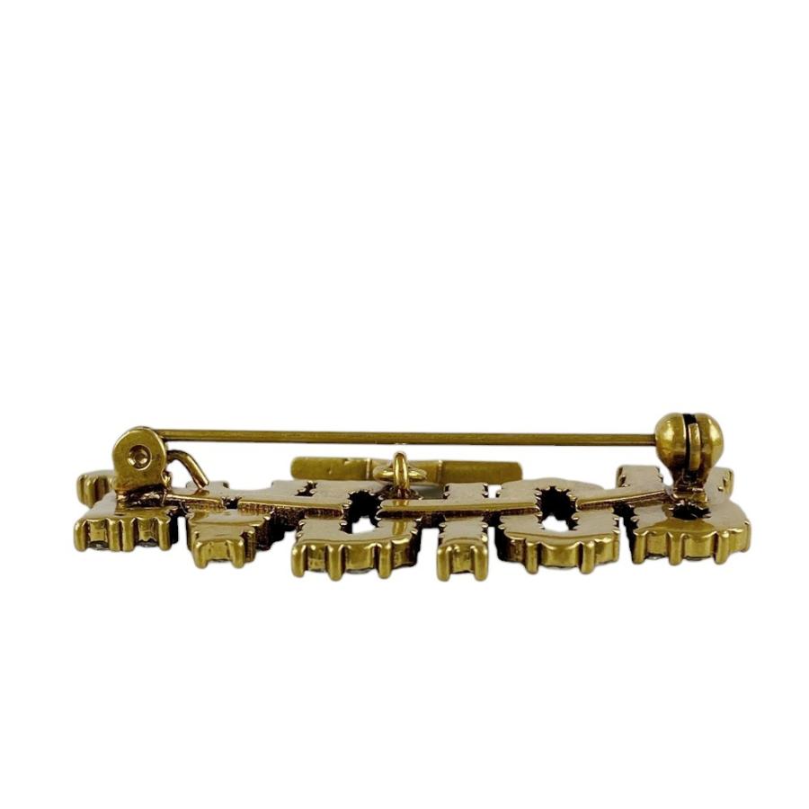 ■未使用■　ディオール ブローチ ピン バッジ ジャディオール 星 スター GP ラインストーン 箱 【327599】1 |  | 05