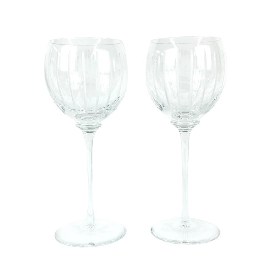 ■未使用■　エルメス ペア ワイン グラス タンブラー 食器 ガラス ホワイト 箱 【329043】3 |  | 01