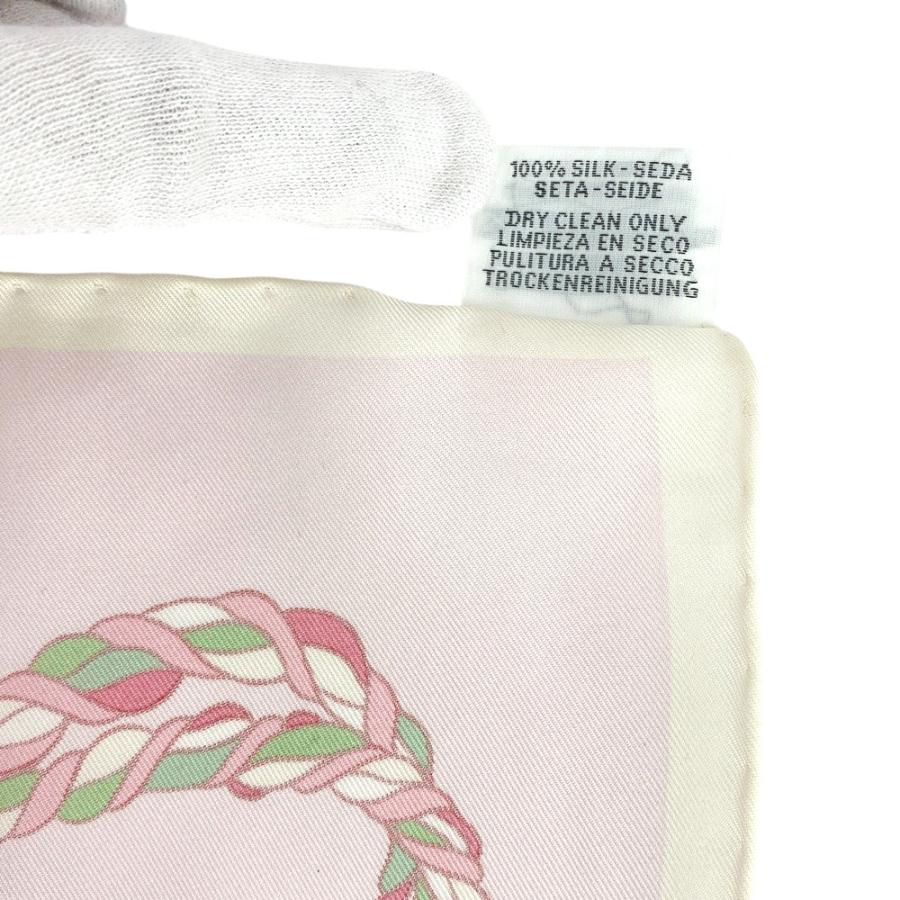 ■未使用■　エルメス カレ90 スカーフ Le Timbalier ティンパニ奏者 シルク ピンク 【329166】3 |  | 06