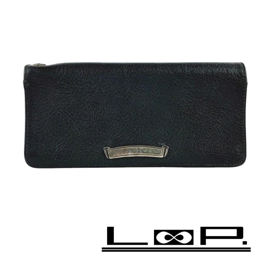 □美品□ クロムハーツ シングルフォールド 長財布 ウォレット □美品□ クロムハーツ シングルフォールド 長財布 ウォレット