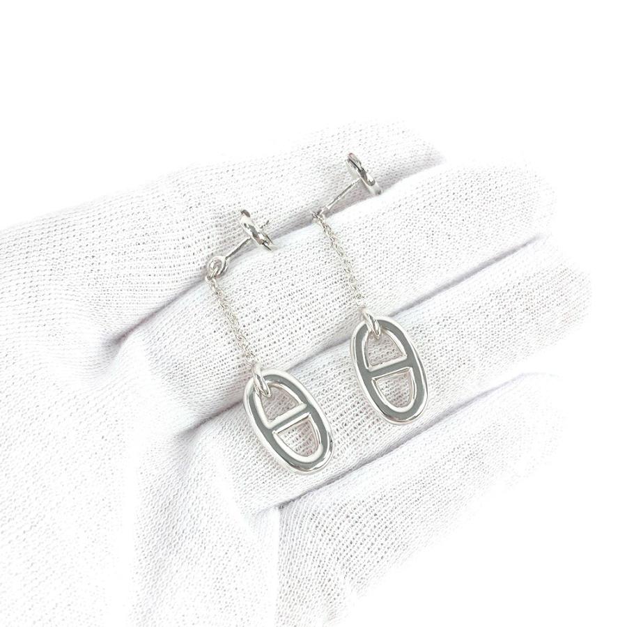 ■新同■　エルメス ファランドール ピアス アクセサリー シルバー SV 925 箱 【336119】1 |  | 02