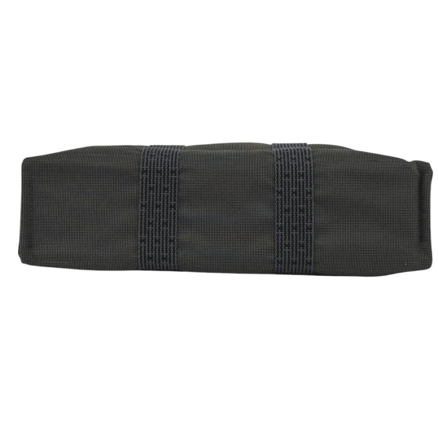 ■未使用■　エルメス エールライン MM トート バッグ キャンバス グレー 【337673】2 |  | 05