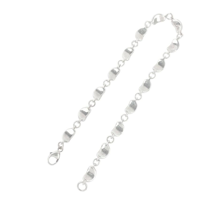 □美品□ ティファニー ビーン ブレスレット アクセサリー シルバー SV